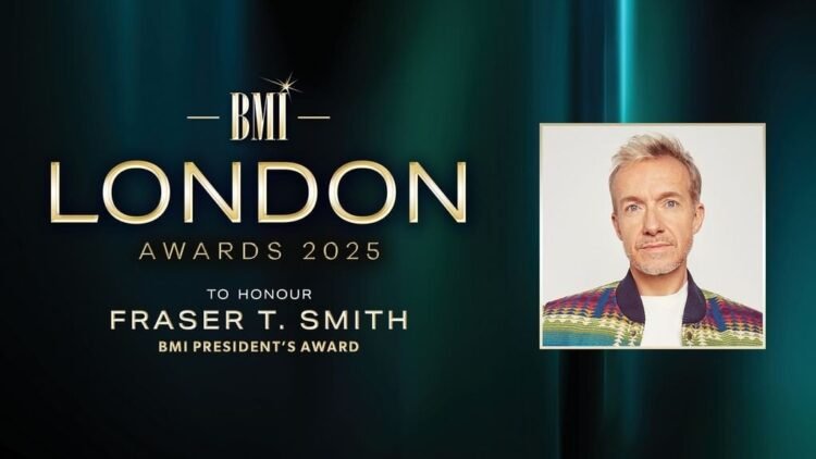 Fraser T. Smith to receive President’s Award at BMI London Awards next month Fraser T. Smith to receive President’s Award at BMI London Awards next month