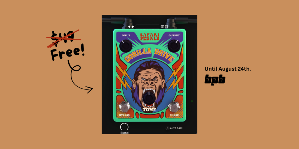Safari Pedals Gorilla Drive is FREE at BPB this week