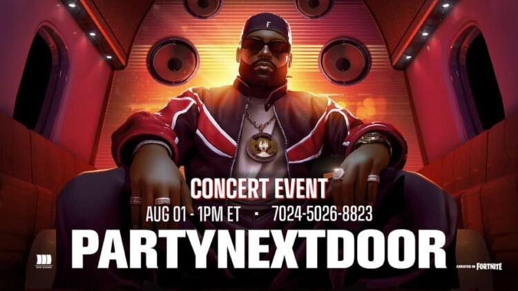 Sony Music launches PARTYNEXTDOOR virtual concert experience in Fortnite Sony Music launches PARTYNEXTDOOR virtual concert experience in Fortnite
