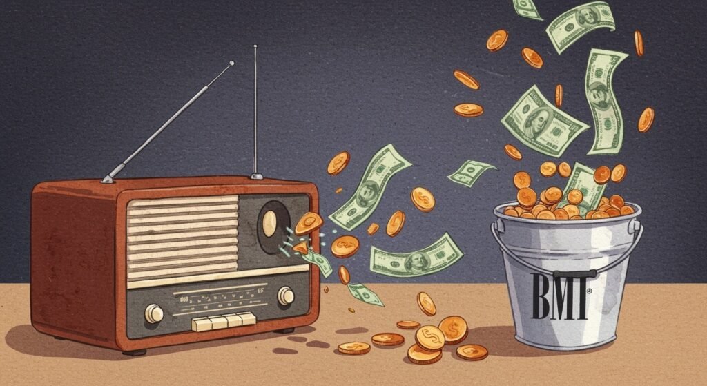 Confirmed: BMI royalty rate from terrestrial US radio is rising by nearly 24%
