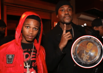 Meek Mill Gets New Iced Out Chain To Honor Lil Snupe