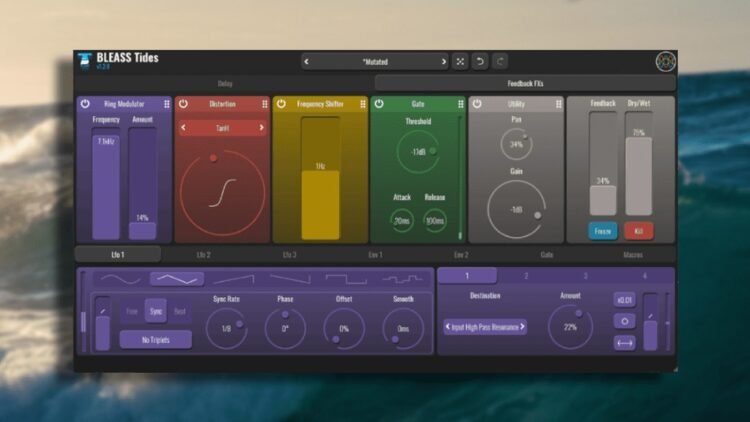 BLEASS updates Tides creative delay effect plugin BLEASS updates Tides creative delay effect plugin