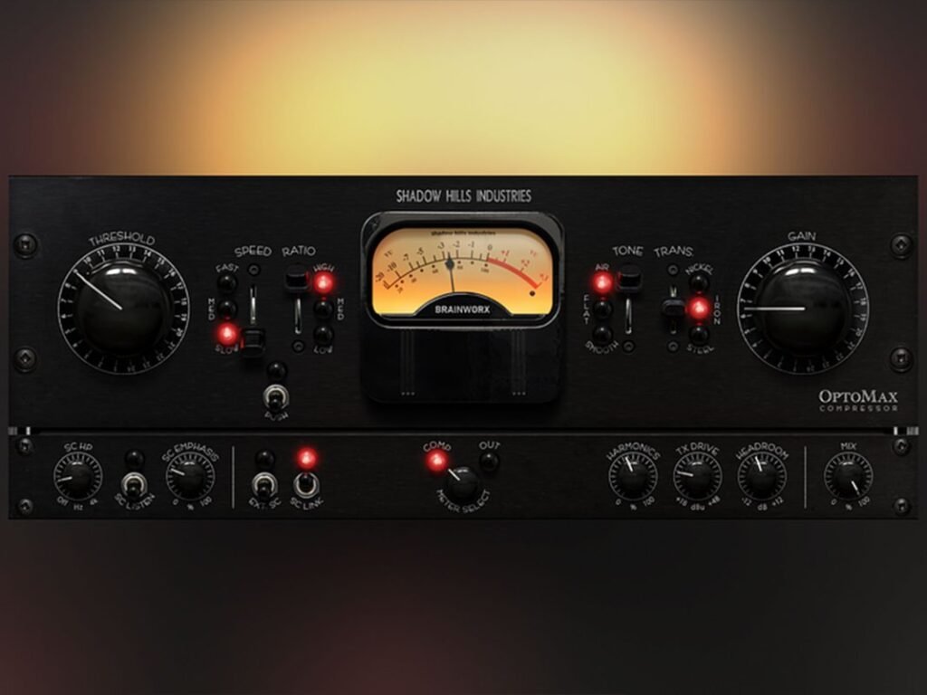 Shadow Hills OptoMax turns the prized optical section of the popular Shadow Hills Mastering Compressor into its own dedicated plugin