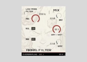 SMAOLAB releases Akira Filter, a FREE Korg MS-20 low-pass filter plugin
