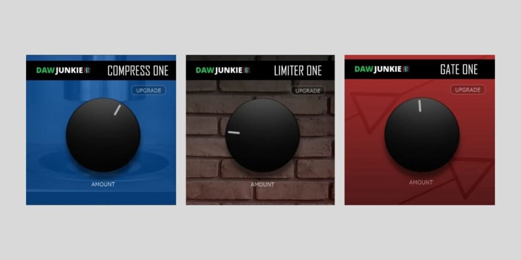 DAWJunkie offers One Knob Dynamics plugin bundle for FREE (limited time)