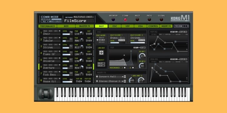 Register a new Korg ID account for a 75% discount on the M1 Music Workstation plugin