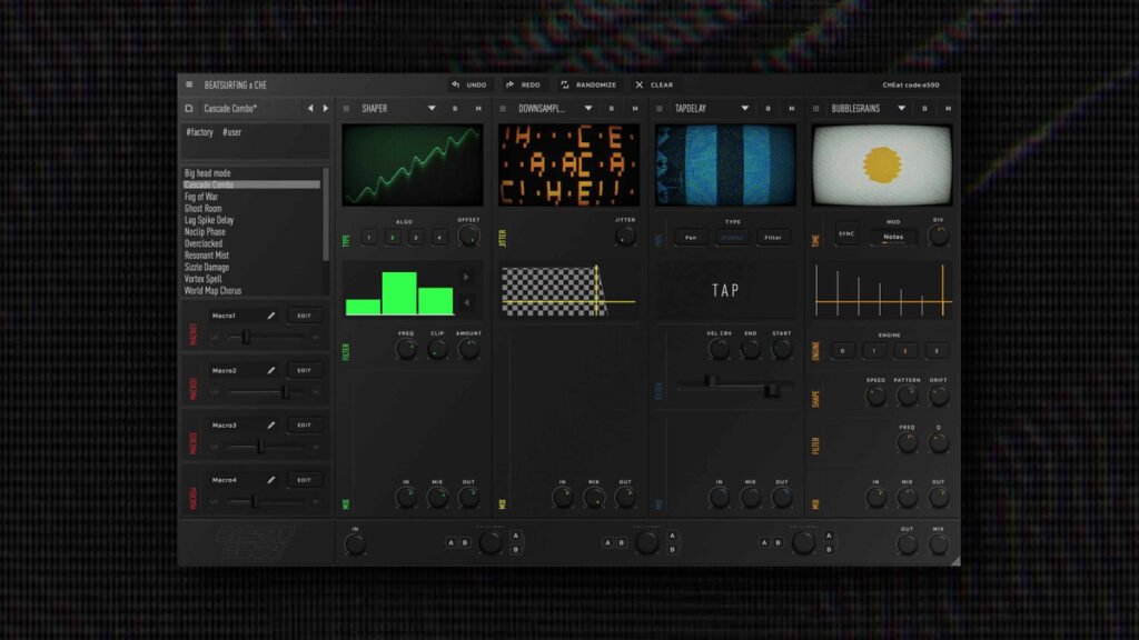 Save 50% on CHEat Code multi-effects plugin by Beatsurfing Save 50% on CHEat Code multi-effects plugin by Beatsurfing
