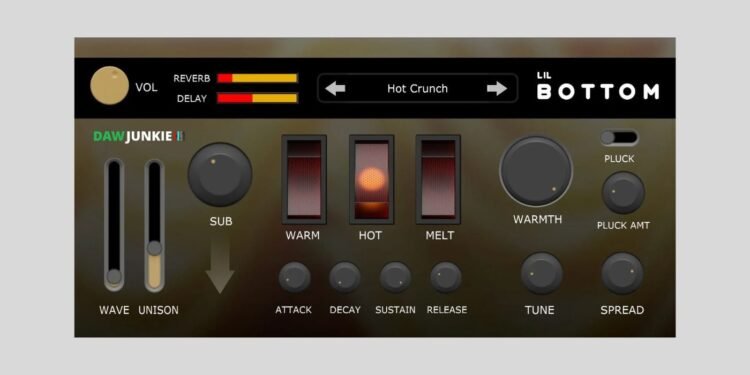 DAWJunkie releases the Lil Bottom bass synth (FREE for a limited time) DAWJunkie releases the Lil Bottom bass synth (FREE for a limited time)