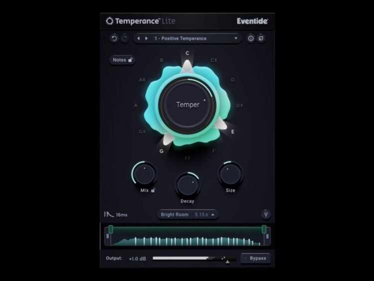 Want to play your reverb like an instrument? Temperance Lite, the world’s first “musical reverb” plugin by Eventide gives you ultimate control over every note Want to play your reverb like an instrument? Temperance Lite, the world’s first “musical reverb” plugin by Eventide gives you ultimate control over every note