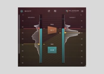Playfair Audio releases Body, a FREE innovative dynamic processor plugin