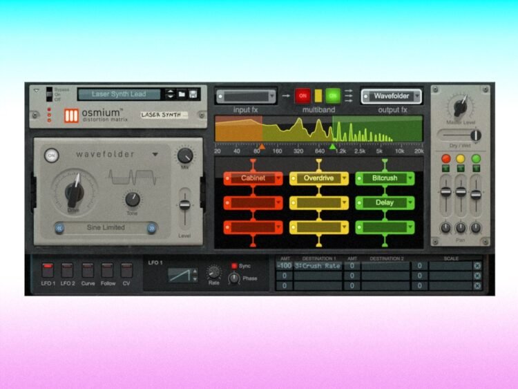 Reason Studios introduces Osmium Distortion Matrix, a new device for the Reason Rack Reason Studios introduces Osmium Distortion Matrix, a new device for the Reason Rack