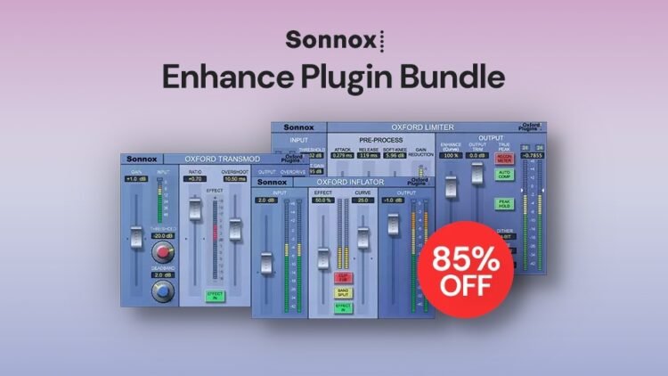 Save 85% on Enhance Plugin Bundle by Sonnox Save 85% on Enhance Plugin Bundle by Sonnox