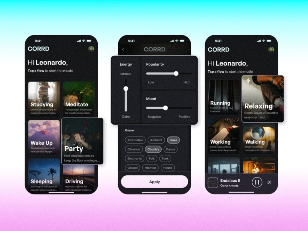CORRD offers a fresh way to discover new artists tailored to your taste