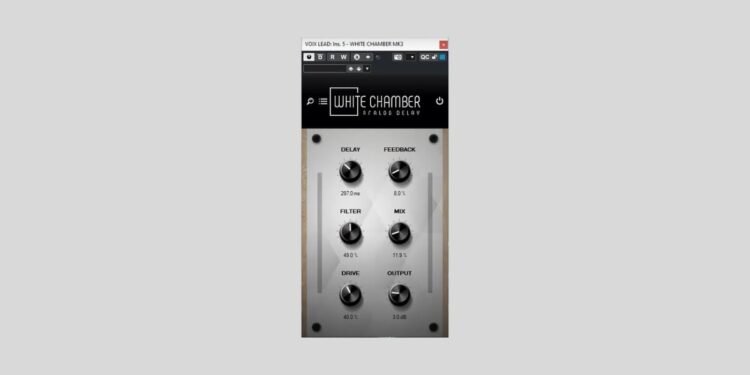 Lotus Sound Audio releases FREE White Chamber Mk3 analog-style delay plugin
