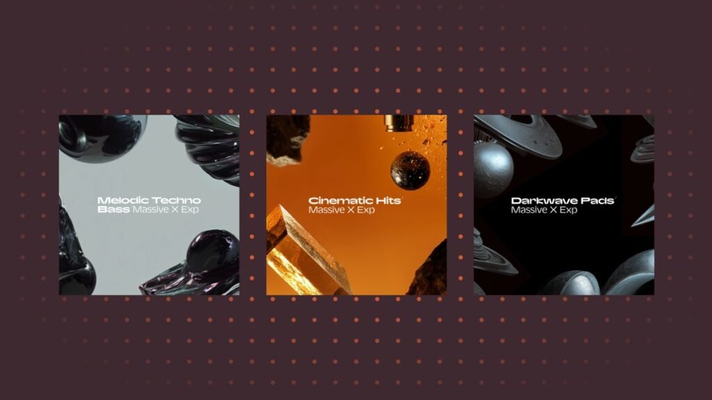 NI releases Cinematic Hits, Melodic Techno Bass & Darkwave Pads for Massive X