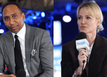 Stephen A. Smith Highlights Michelle Beadle Being “Jobless” In Response To Prayers For His “Downfall”