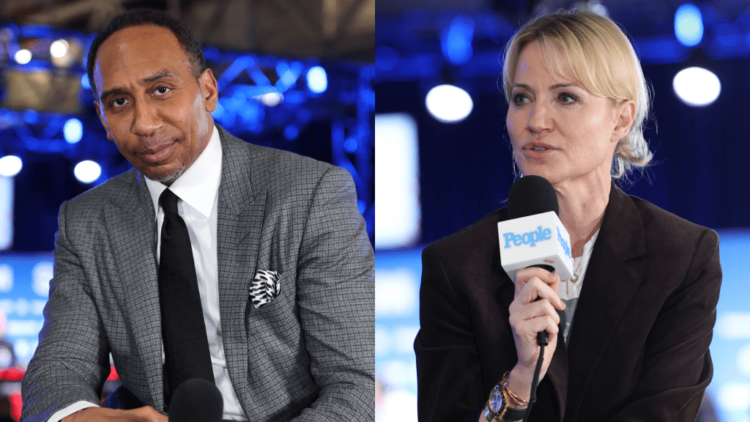 Stephen A. Smith Highlights Michelle Beadle Being “Jobless” In Response To Prayers For His “Downfall” Stephen A. Smith Highlights Michelle Beadle Being “Jobless” In Response To Prayers For His “Downfall”
