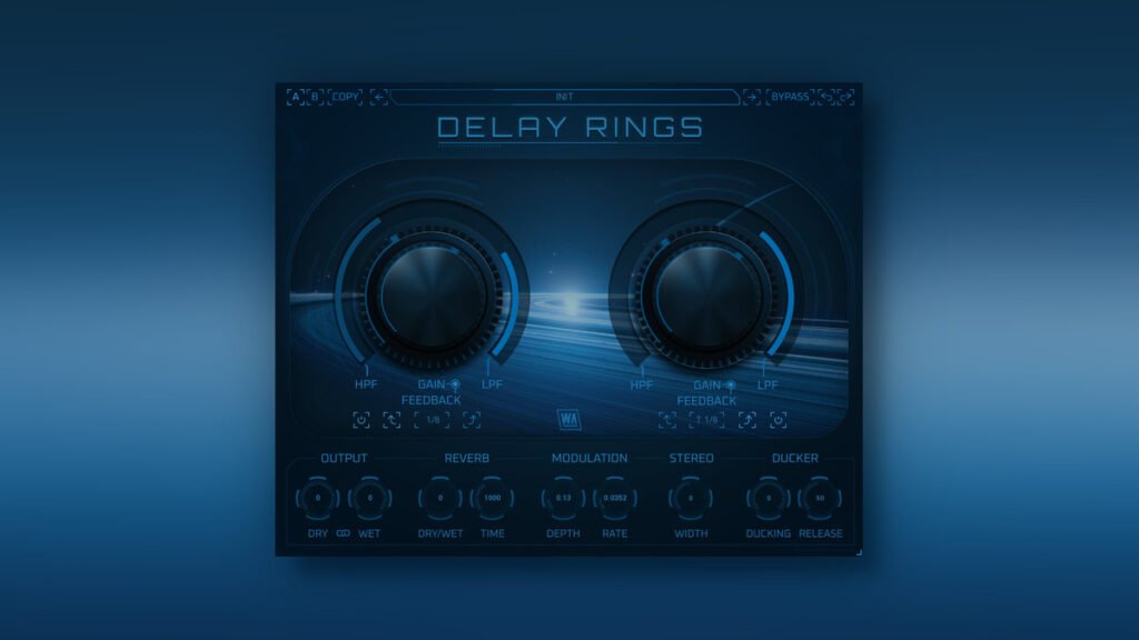 W.A. Production launched Delay Rings effect plugin