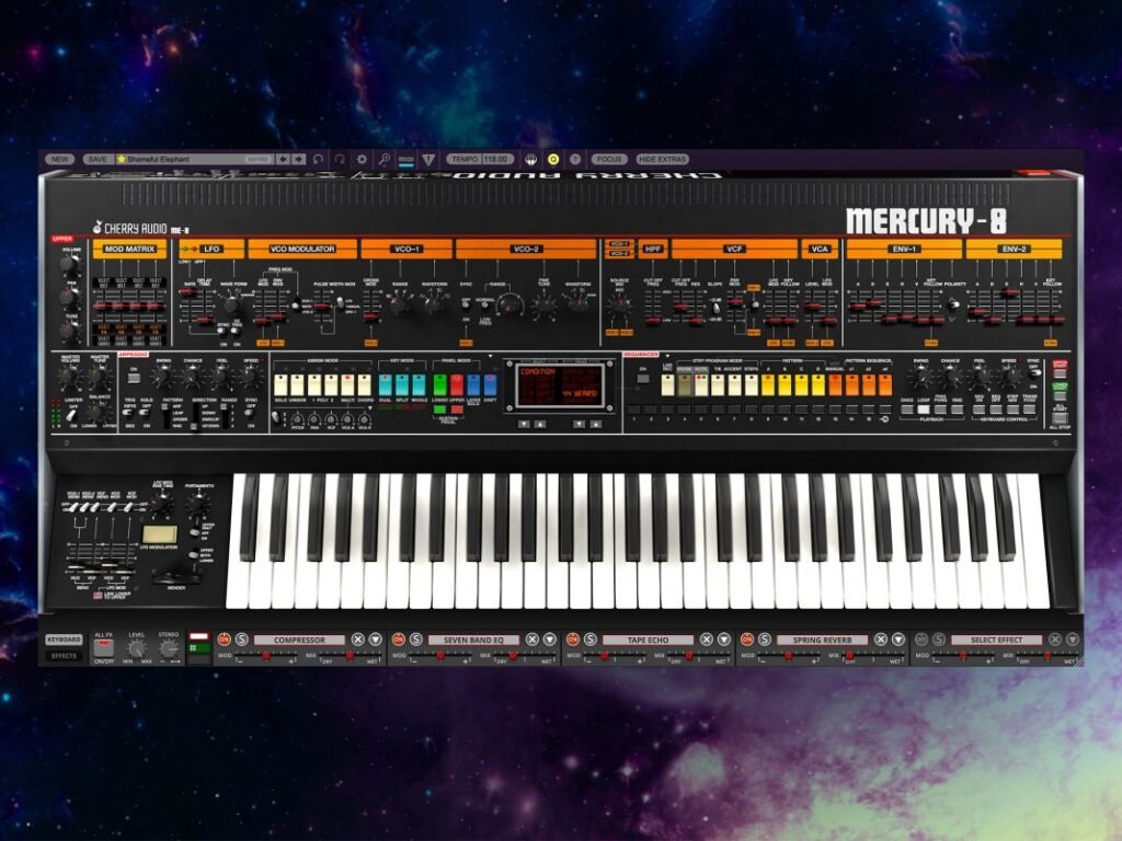 At $69, Cherry Audio's Mercury-8 is looking like a very impressive Jupiter-8 emulation
