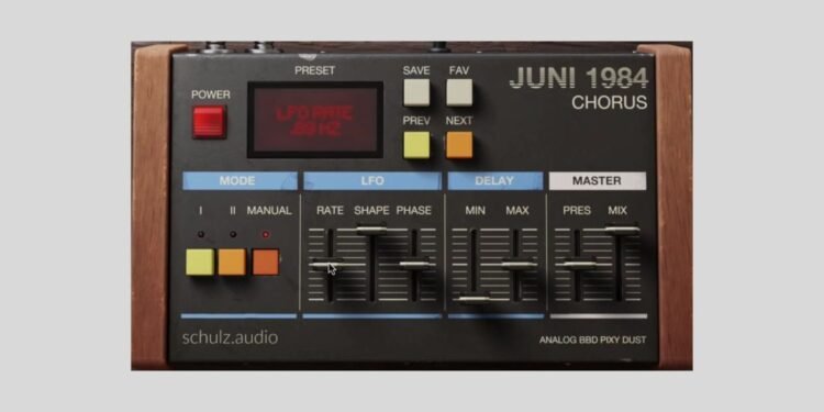 schulz.audio offers JUNI 1984 Chorus for FREE for the next three days
