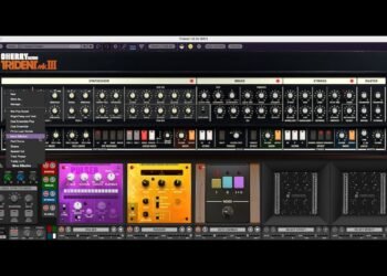 Cherry Audio updates Trident Mk III and Mercury-8 synthesizers