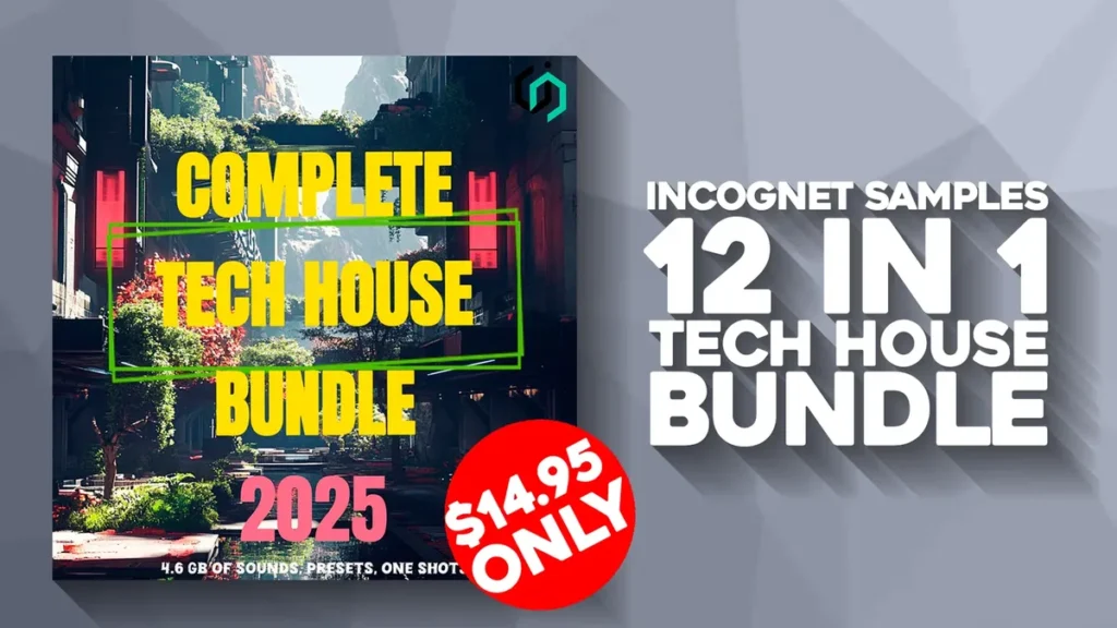 Save 88% on 12-in-1 Tech House Bundle by Incognet Samples