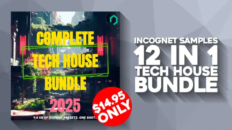 Save 88% on 12-in-1 Tech House Bundle by Incognet Samples