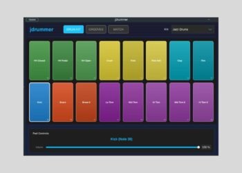 Justin Ehrlichman releases JDrummer, a FREE and open-source percussion instrument for Windows and Linux