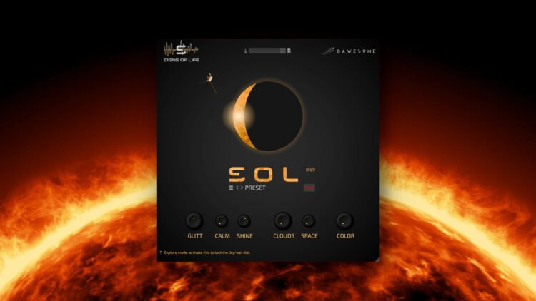 Free textural ambient reverb plugin by Dawesome & S1gns Of L1fe