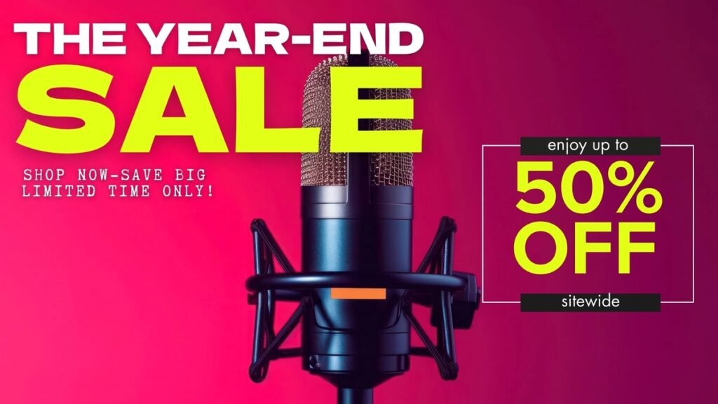 Save 50% on sample packs, MIDI grooves & more