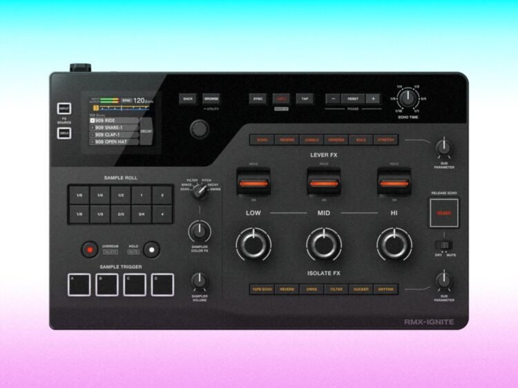 The RMX-100 has been reborn – AlphaTheta welcomes next-gen effects processor RMX-IGNITE