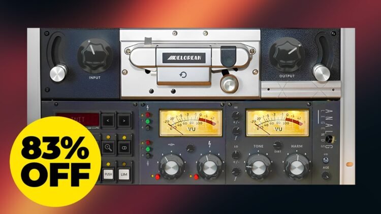 Save 83% on DeLorean vintage mastering tone machine by Analog Legends