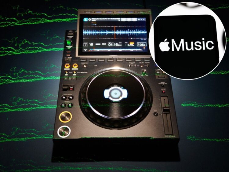 AlphaTheta’s flagship CDJ-3000X DJ player is now compatible with Apple Music