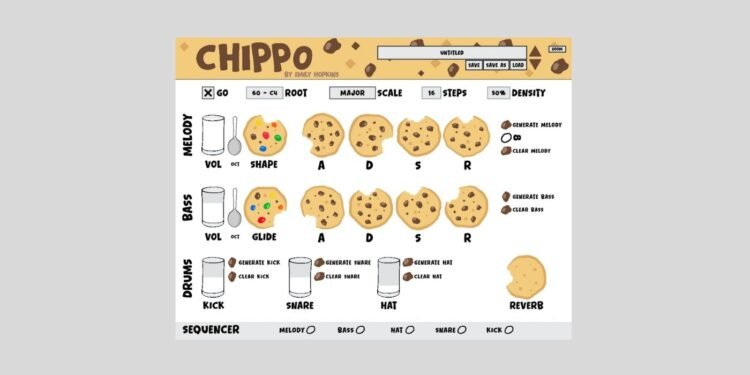 Emily Hopkins releases Chippo, a FREE chiptune-inspired sequencer plugin Emily Hopkins releases Chippo, a FREE chiptune-inspired sequencer plugin