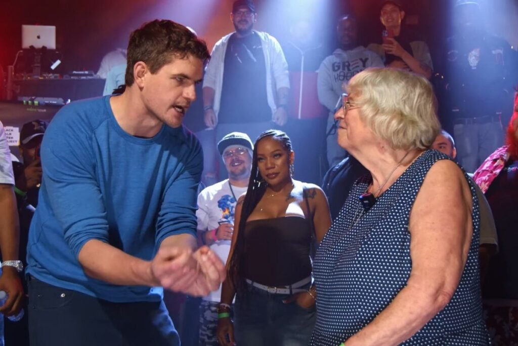 70-Year-Old Grandmother Battles 33-Year-Old Rapper In Viral Showdown 70-Year-Old Grandmother Battles 33-Year-Old Rapper In Viral Showdown