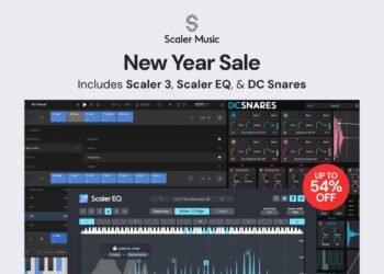 Save up to 54% on Scaler 3, Scaler EQ, DC Snare & more