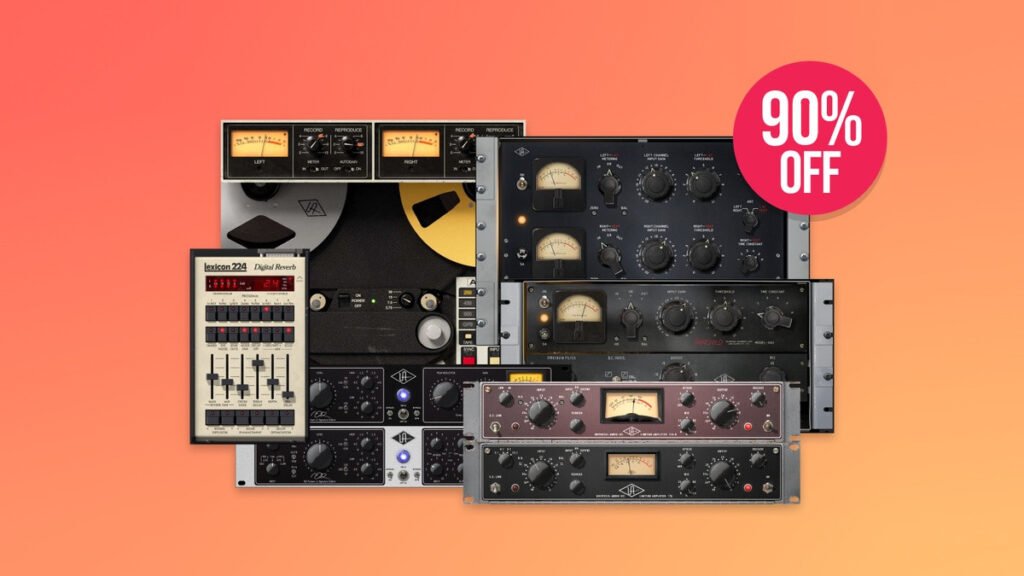 Save 90% on UAD Studio Classics Bundle, on sale for $59 USD Save 90% on UAD Studio Classics Bundle, on sale for $59 USD
