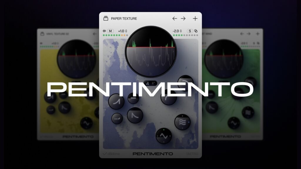 Layer sounds that react to your music with Pentimento Layer sounds that react to your music with Pentimento