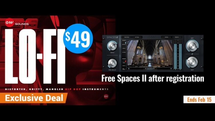 EastWest LO-FI virtual instrument on sale for $49 USD