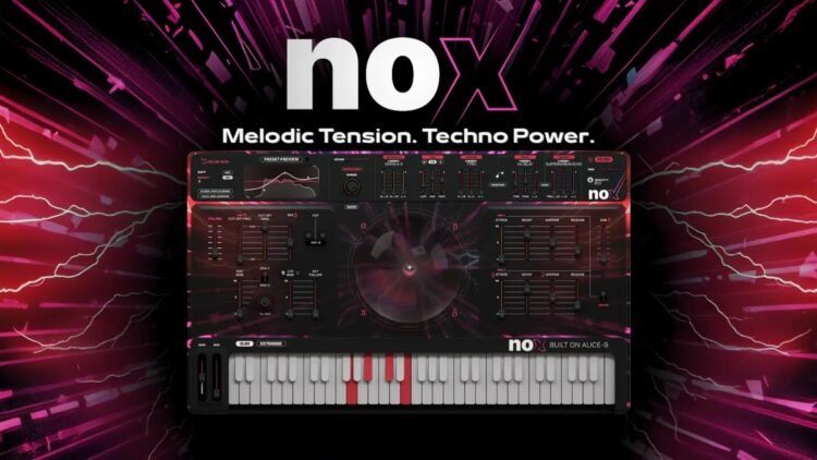 Acustica Audio releases NOX hybrid synthesizer for EDM & Melodic Techno