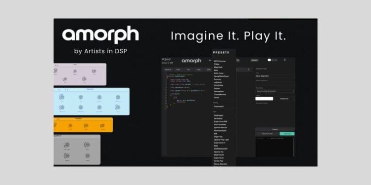 Artists in DSP releases FREE AI-driven Amorph plugin that lets you create plugins