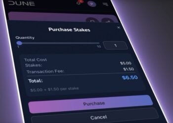Dune is an app that lets fans buy and trade shares in their favourite artists