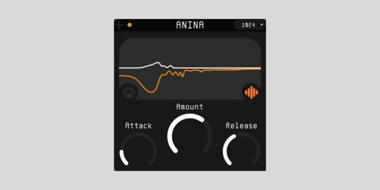 Ewan Bristow releases ANINA, a FREE spectral shaping plugin
