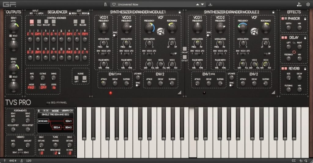 Save 50% on GForce Oberheim TVS Pro synthesizer
