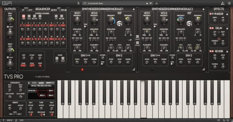Save 50% on GForce Oberheim TVS Pro synthesizer