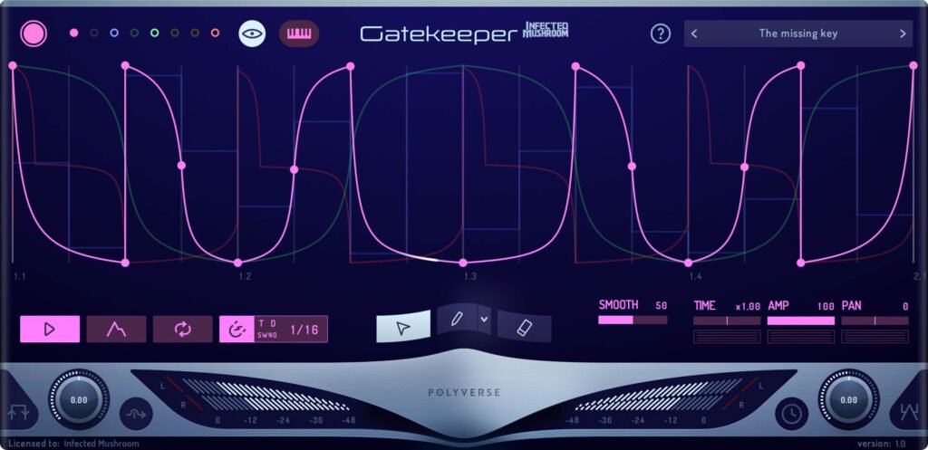 Infected Mushroom's Gatekeeper volume modulation plugin on sale for $19 USD Infected Mushroom's Gatekeeper volume modulation plugin on sale for $19 USD
