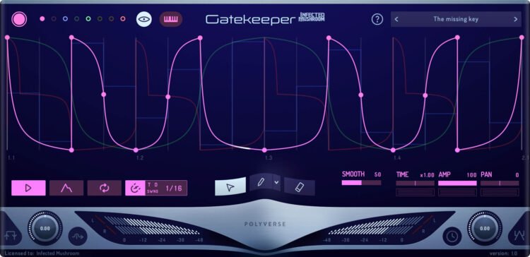 Infected Mushroom's Gatekeeper volume modulation plugin on sale for $19 USD Infected Mushroom’s Gatekeeper volume modulation plugin on sale for $19 USD