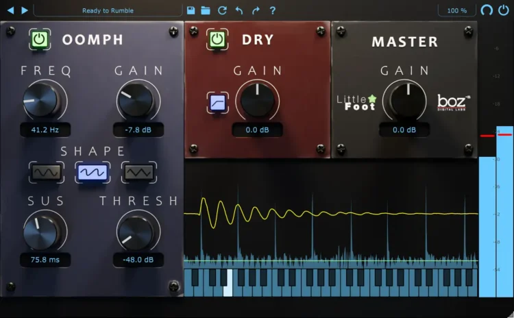 New Music Gear Monday: Boz Digital Labs Little Foot Sub-Kick Plugin
