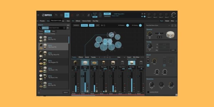 Plugin Boutique offers BFD 3.5 acoustic drum plugin for $39
