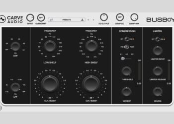 Carve Audio offers new BusBoy channel strip for FREE until March 2nd